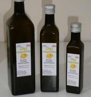 Olej rzepakowy tłoczony na zimno - 250 ml